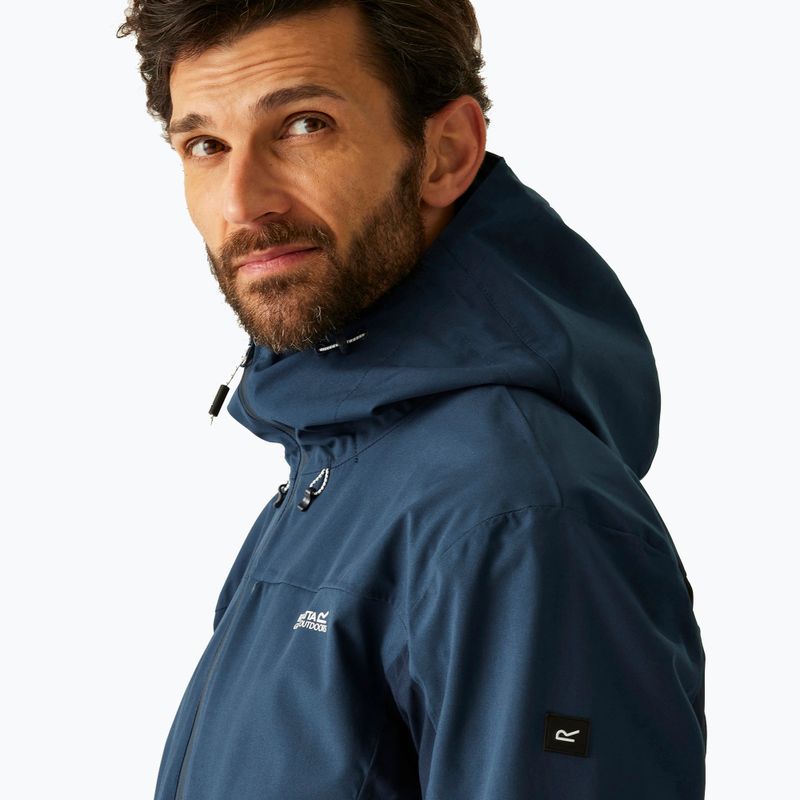 Férfi softshell dzseki REGATTA Birchdale II moonlight denim/navy 5