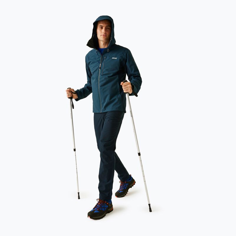 Férfi softshell dzseki REGATTA Birchdale II moonlight denim/navy 9