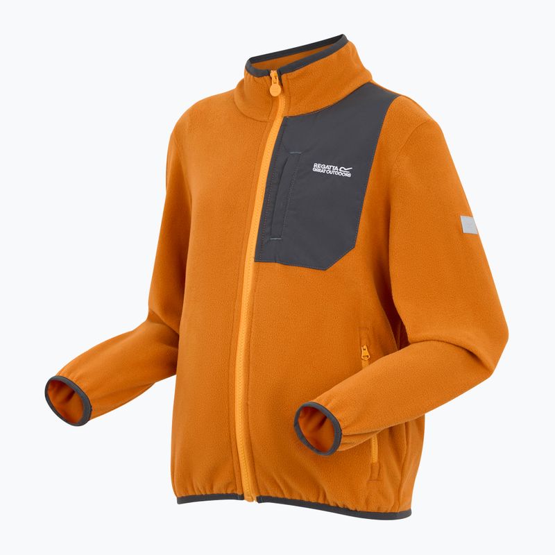 Gyerekek fleece kapucnis pulóver REGATTA Frankie Full Zip róka 7