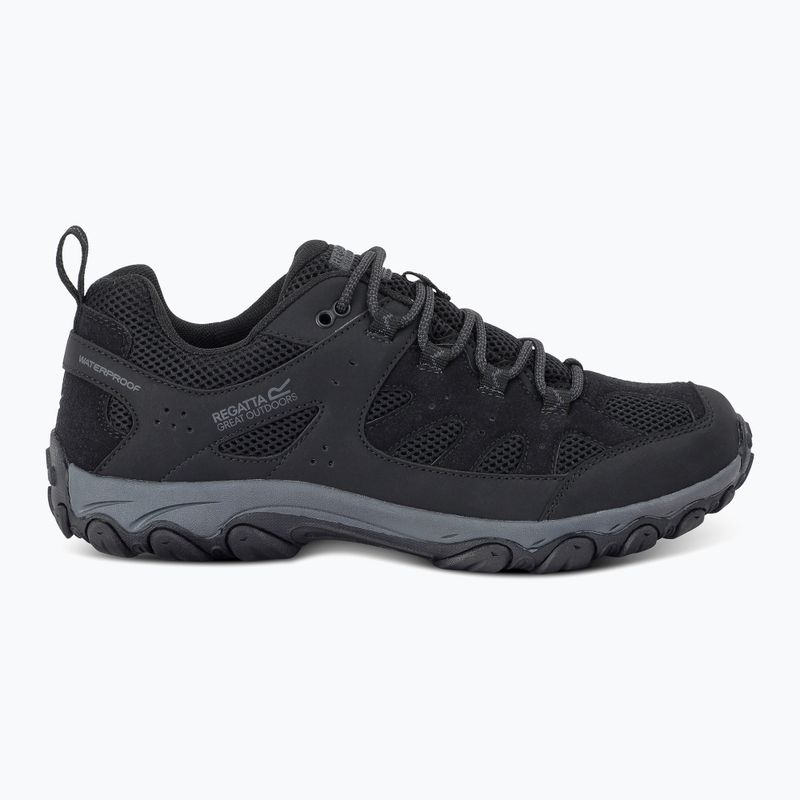 Férfi túrabakancs REGATTA Edgepoint IV Low black/granite 2