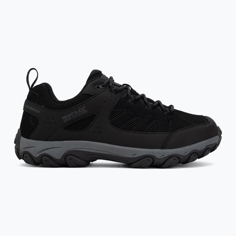 Férfi túrabakancs REGATTA Edgepoint IV Low black/granite 2