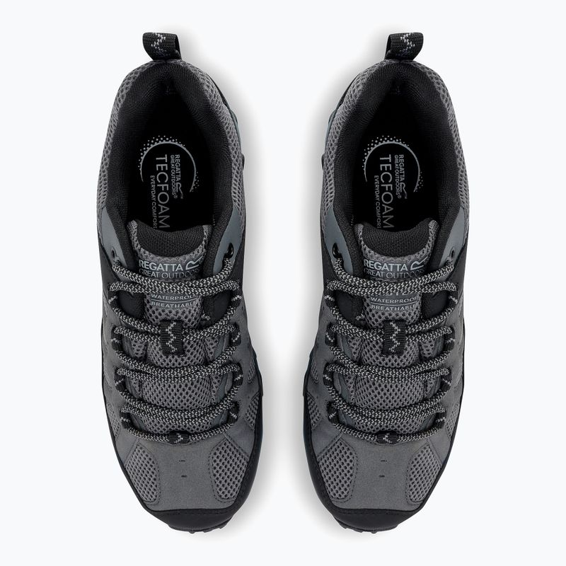 Férfi túrabakancs REGATTA Edgepoint IV Low granite/dark steel 6
