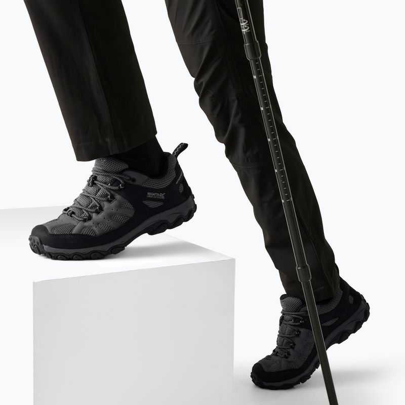 Férfi túrabakancs REGATTA Edgepoint IV Low granite/dark steel 9