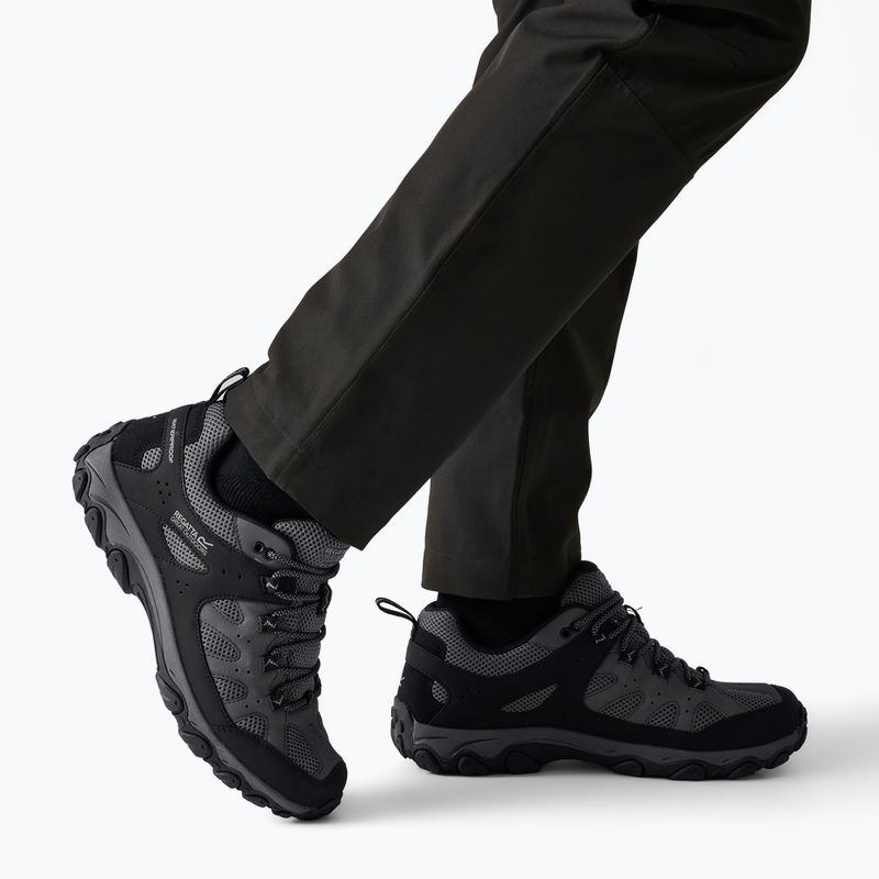 Férfi túrabakancs REGATTA Edgepoint IV Low granite/dark steel 10