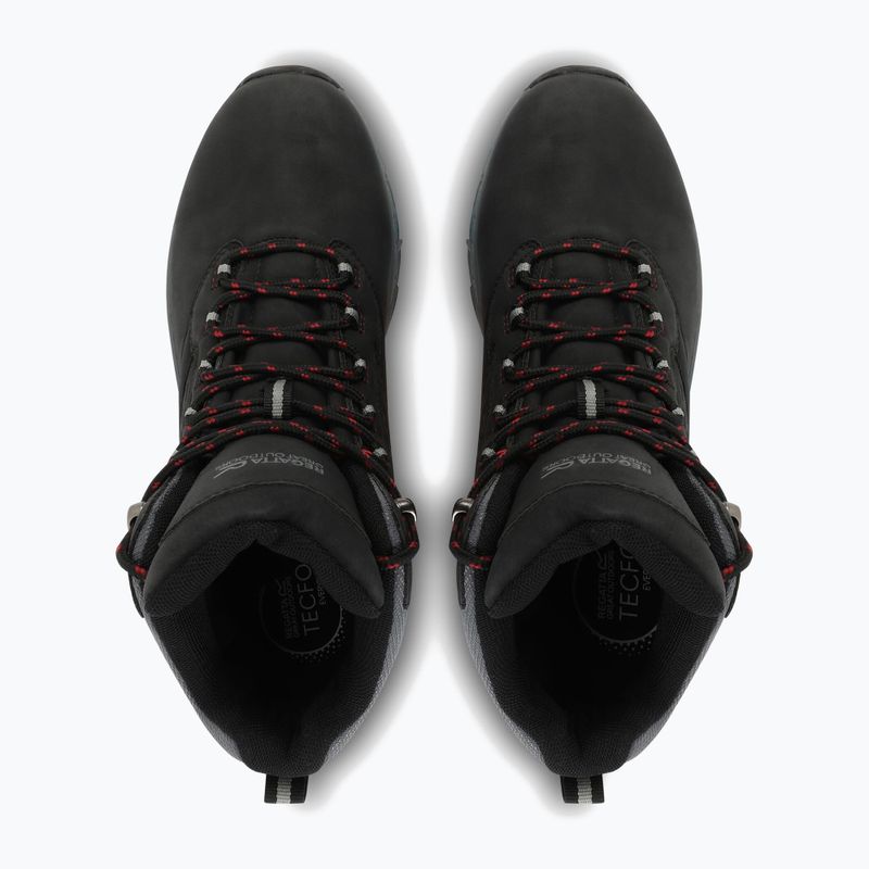 Férfi túrabakancs REGATTA Amble black/rio red 13