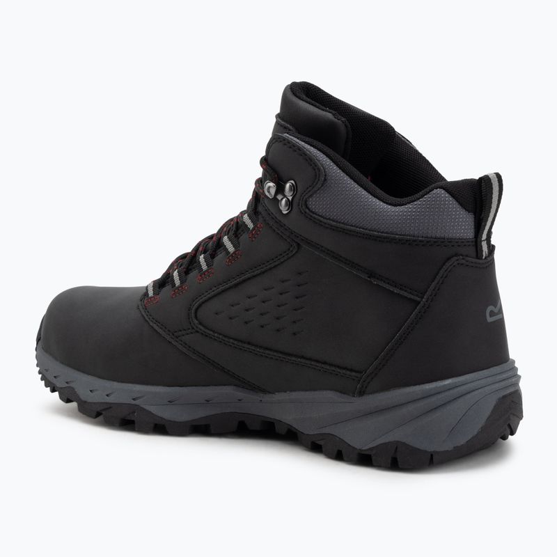 Férfi túrabakancs REGATTA Amble black/rio red 3