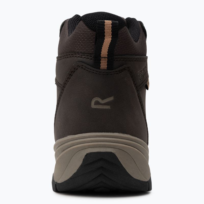 Férfi túracipő REGATTA Amble peat/tan 6