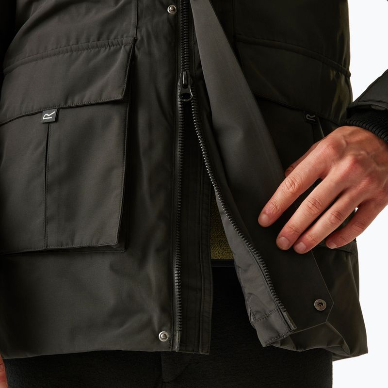 Férfi esőkabát REGATTA brown black 8