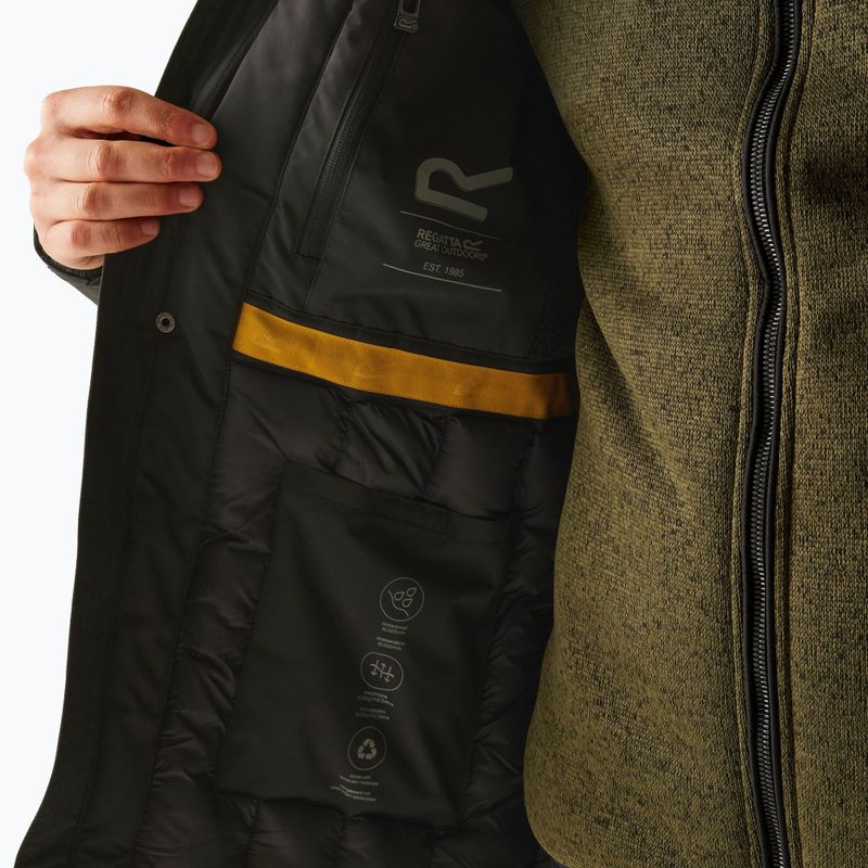 Férfi esőkabát REGATTA brown black 9