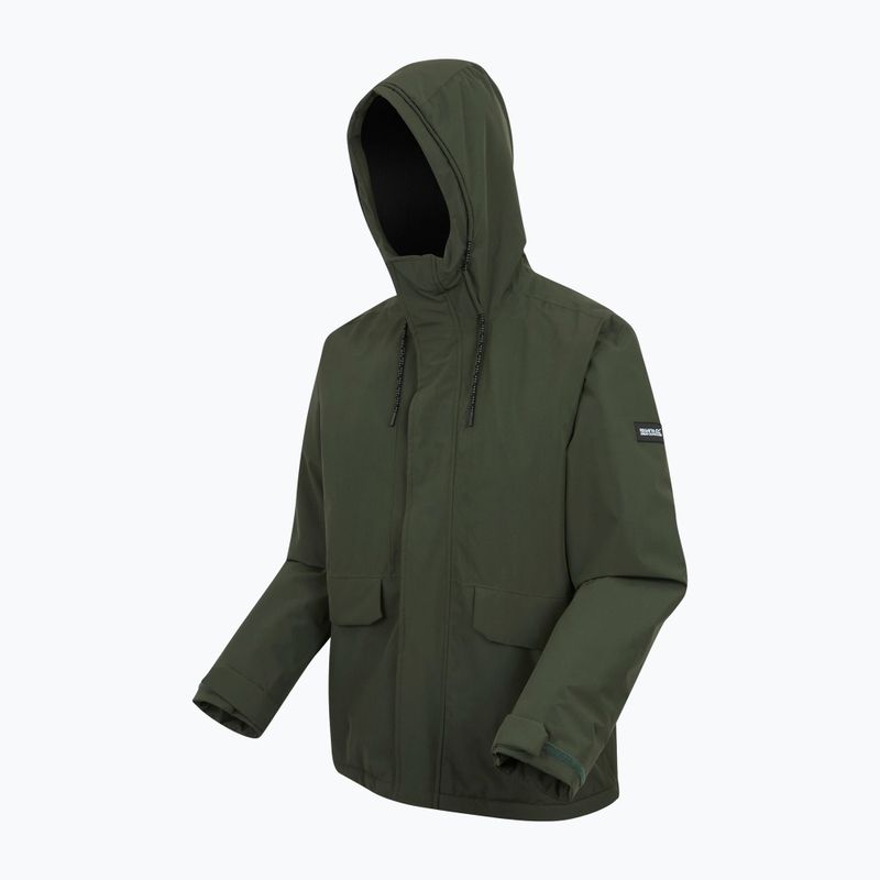 Férfi esődzseki REGATTA Sterlings dark khaki/black 11