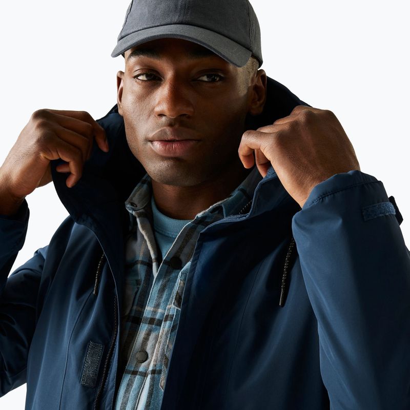 Férfi esőkabát REGATTA Sterlings moonlight denim/navy 5