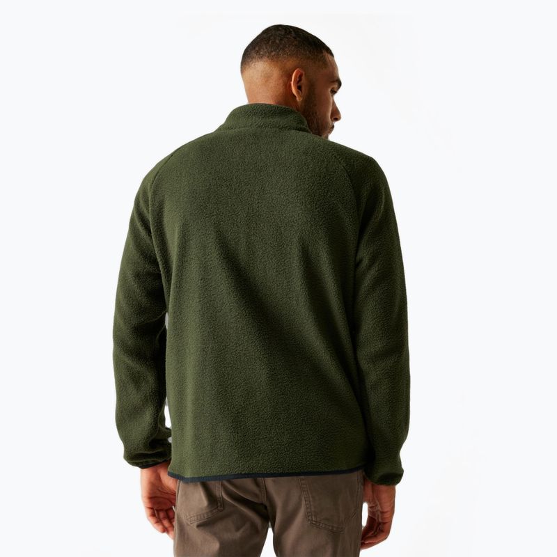 Férfi polár pulóver REGATTA Frankie Borg dark khaki 3