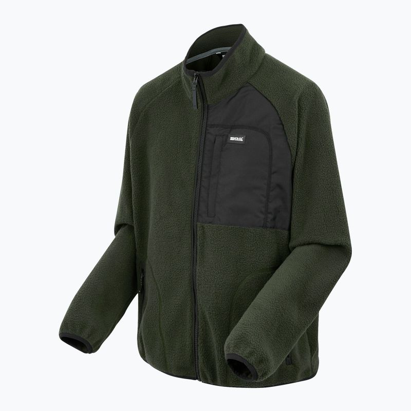 Férfi polár pulóver REGATTA Frankie Borg dark khaki 7