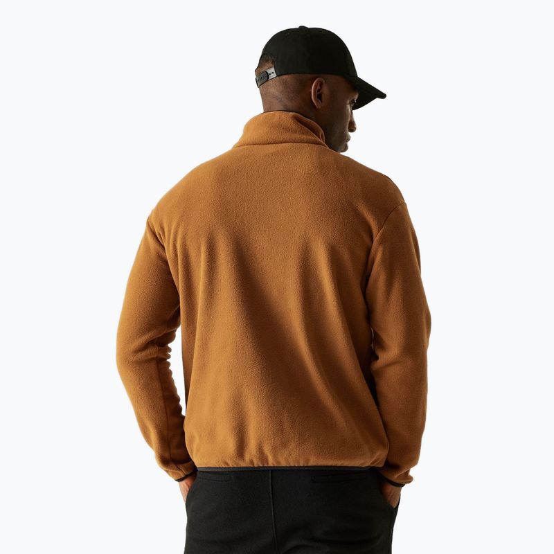 Férfi polár pulóver REGATTA Frankie Half Zip brown 3
