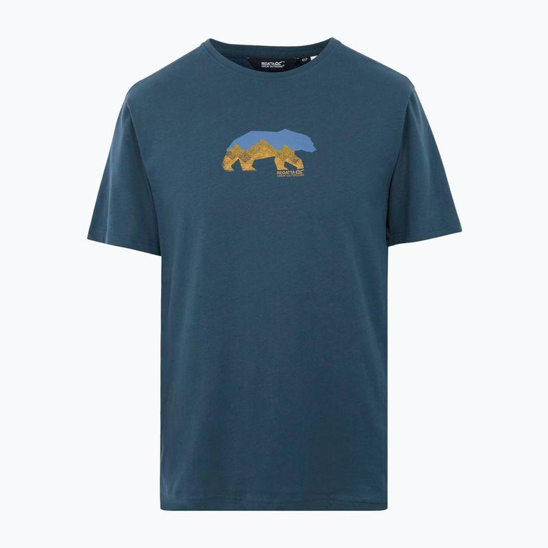 Férfi póló REGATTA ClineIX moonlight denim bear 5