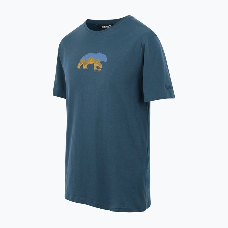 Férfi póló REGATTA ClineIX moonlight denim bear 7