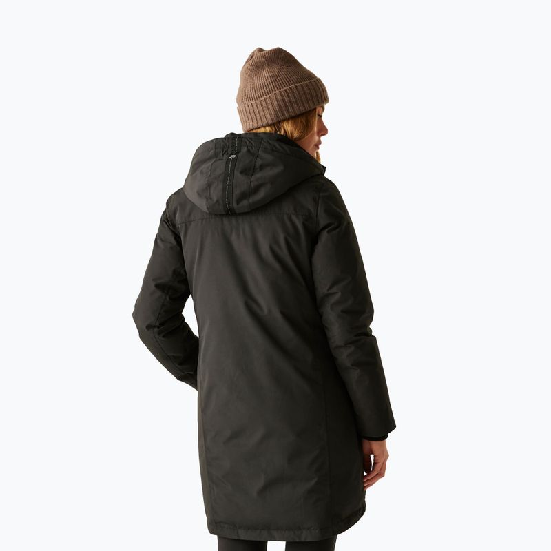 Női esőkabát REGATTA brown black/mocha 3