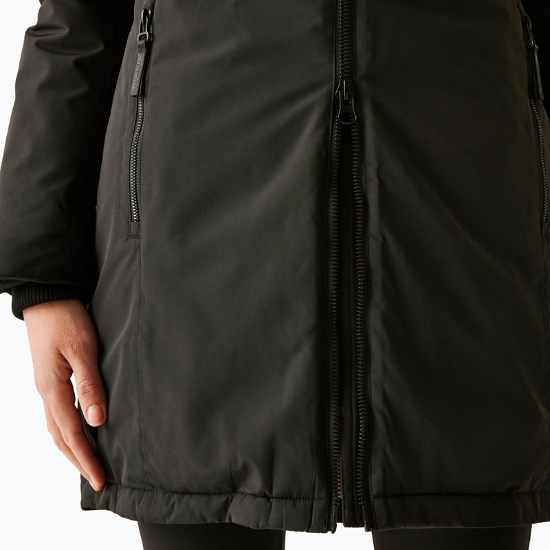 Női esőkabát REGATTA brown black/mocha 5