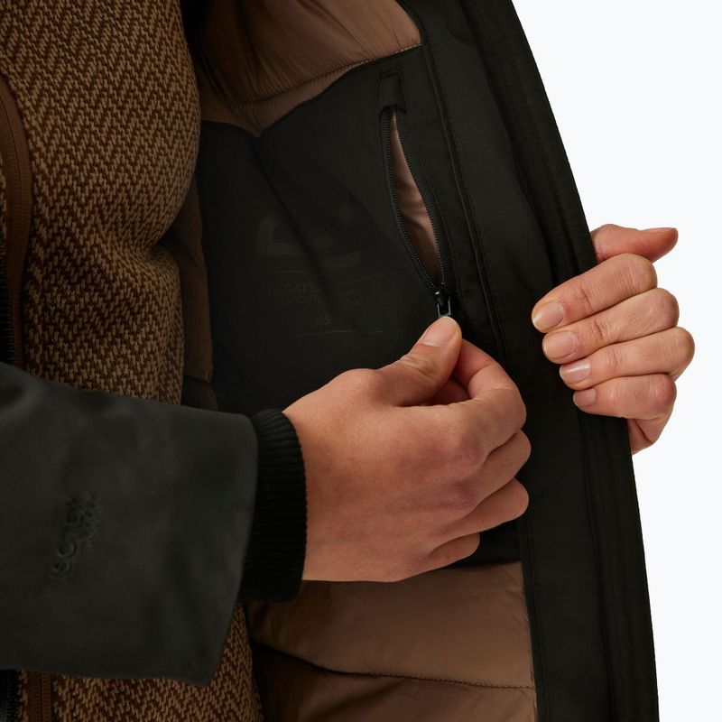 Női esőkabát REGATTA brown black/mocha 9