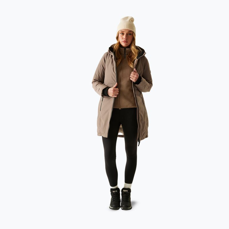 Női esődzseki REGATTA Mocha Brown/perfectly pale 2