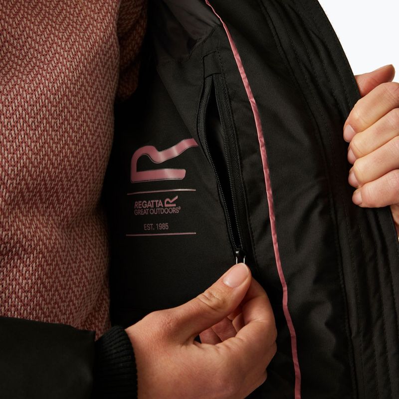 Női bélelt kabát REGATTA Ujeane black 9