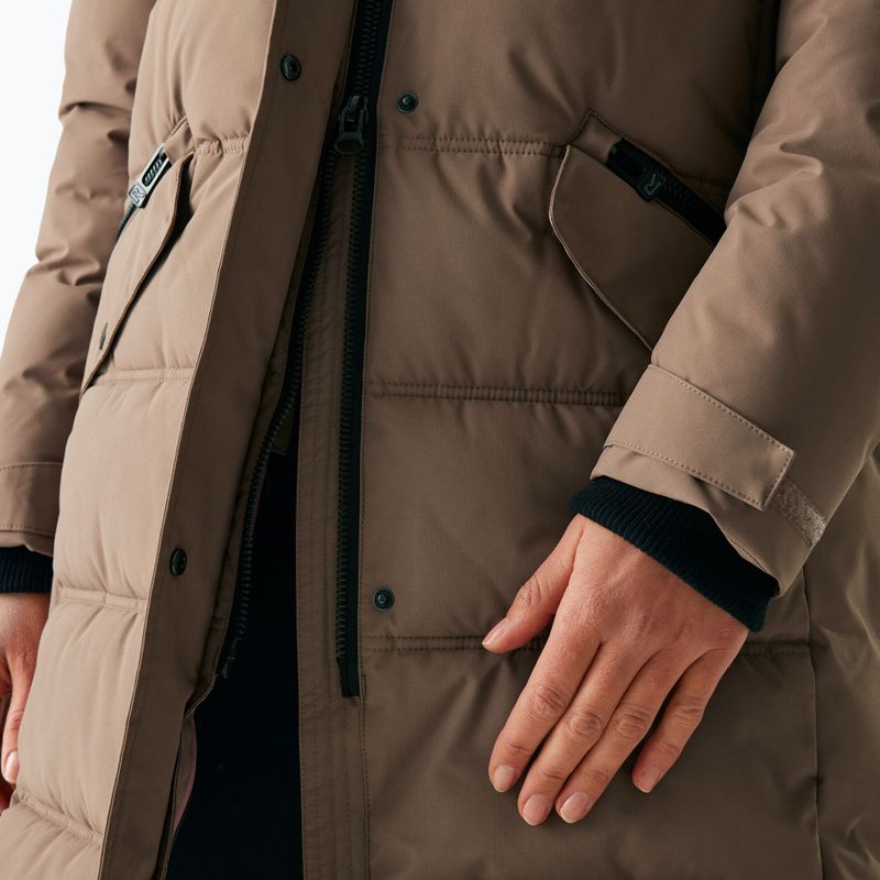 Női bélelt kabát REGATTA Eryn mocha/black 7