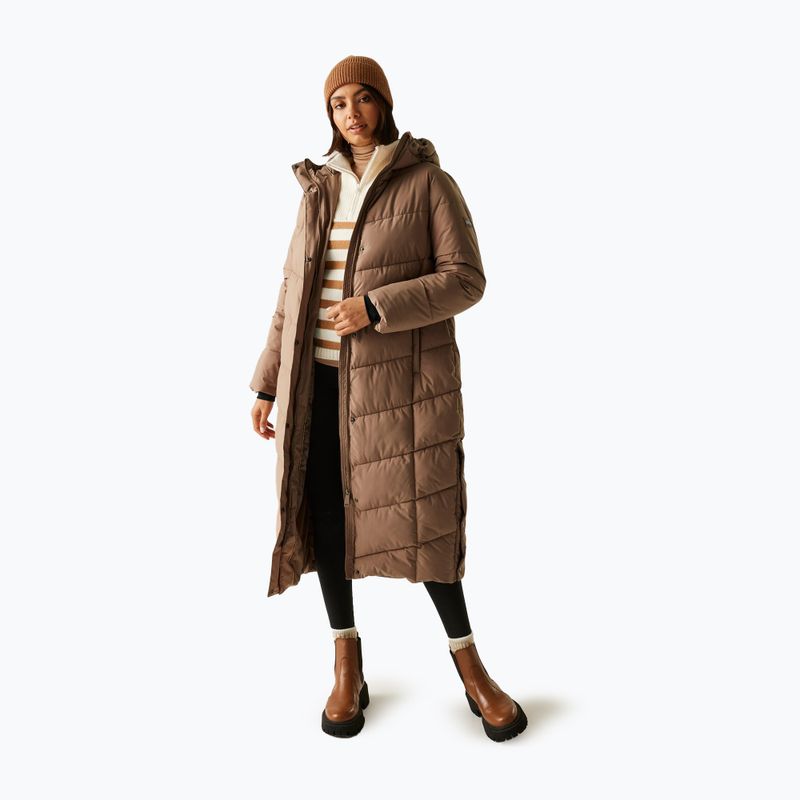 Női bélelt kabát REGATTA Eloria mocha 2
