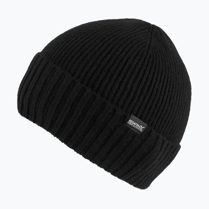 Női téli sapka REGATTA Ribbed Basic black 2