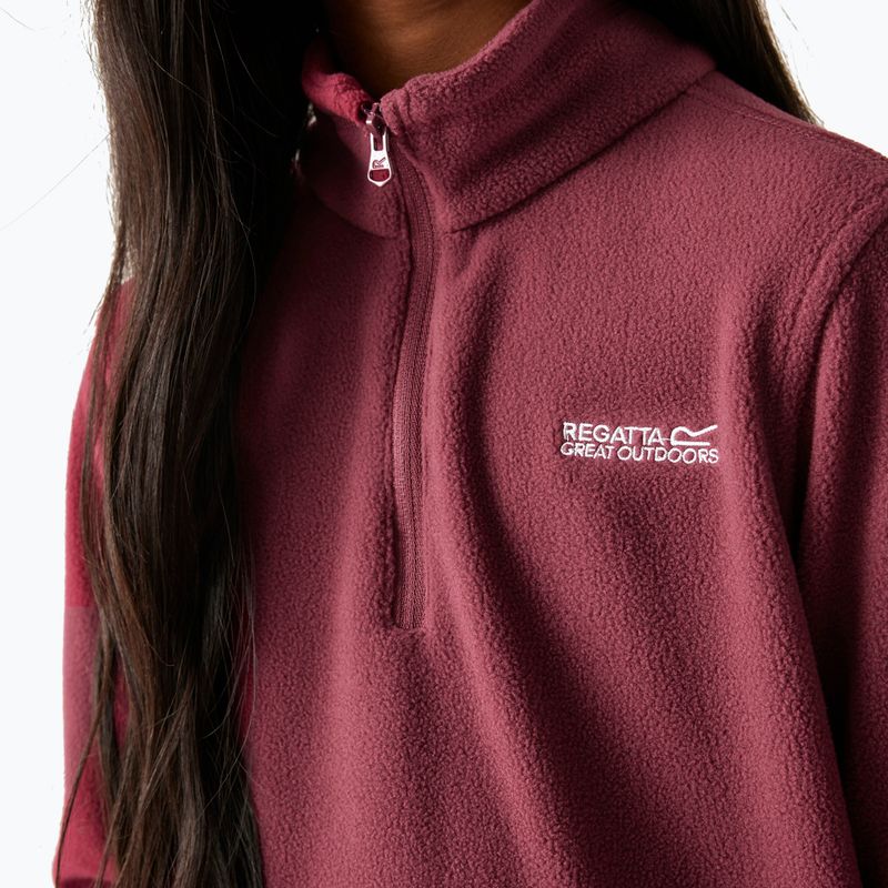 Gyerek polár pulóver REGATTA Hot Shot II dark pimento 7