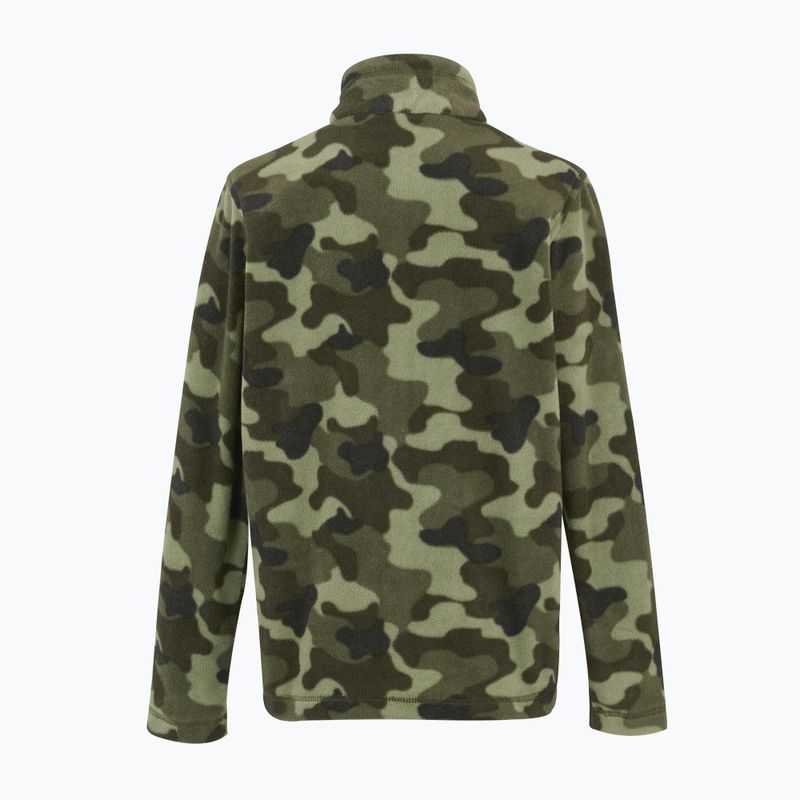 Gyerek polár pulóver REGATTA Hot Shot II Olive Night Camo Print 6
