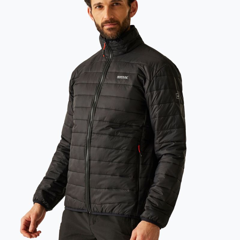 Férfi 3 az 1-ben kabát REGATTA Wentwood dark maroon/black 8