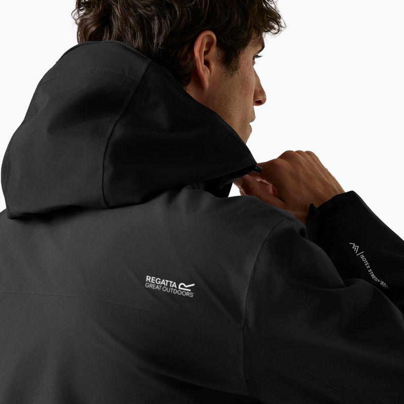 Férfi 3 az 1-ben kabát REGATTA Coriver 3in1 2026 black/black 9