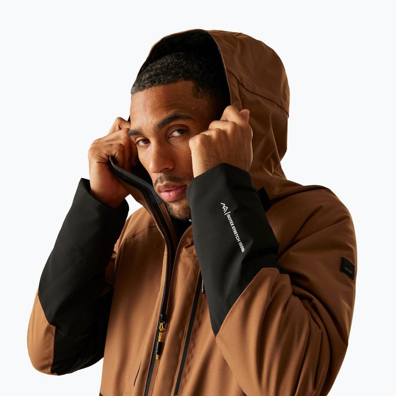 Férfi esődzseki REGATTA Highton Stretch Padded nut brown/black 4