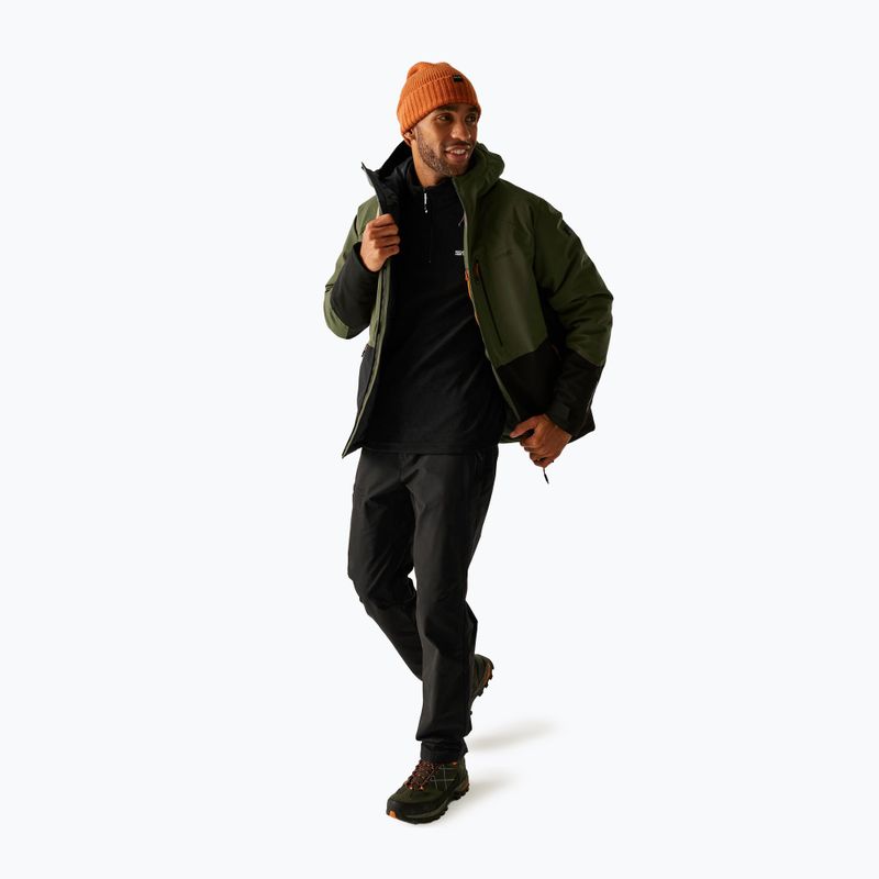 Férfi esődzseki REGATTA Highton Stretch Padded olive night/black 2