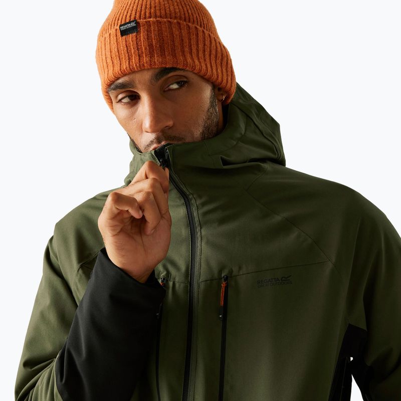 Férfi esődzseki REGATTA Highton Stretch Padded olive night/black 6