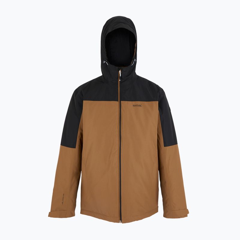 Férfi esőkabát REGATTA Thornridge nut brown/black 9