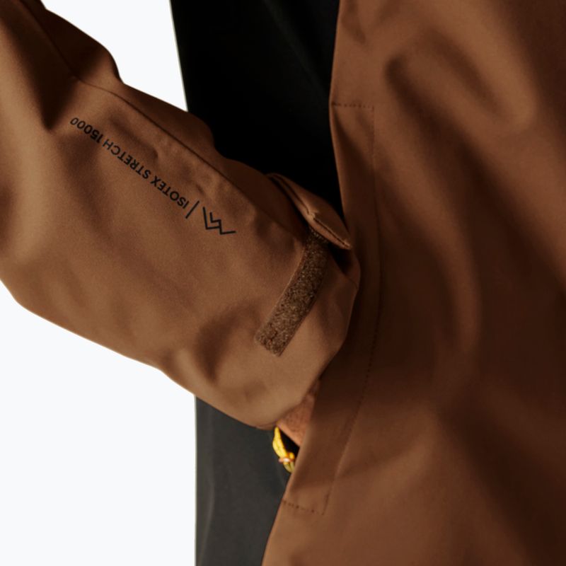 Férfi softshell dzseki REGATTA Birchdale II nut brown/black 9