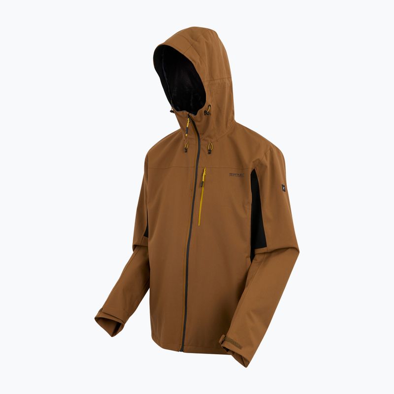 Férfi softshell dzseki REGATTA Birchdale II nut brown/black 12