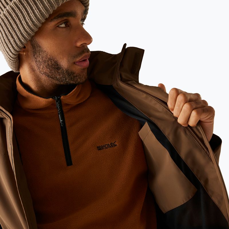 Férfi softshell dzseki REGATTA Matt II nut brown 6