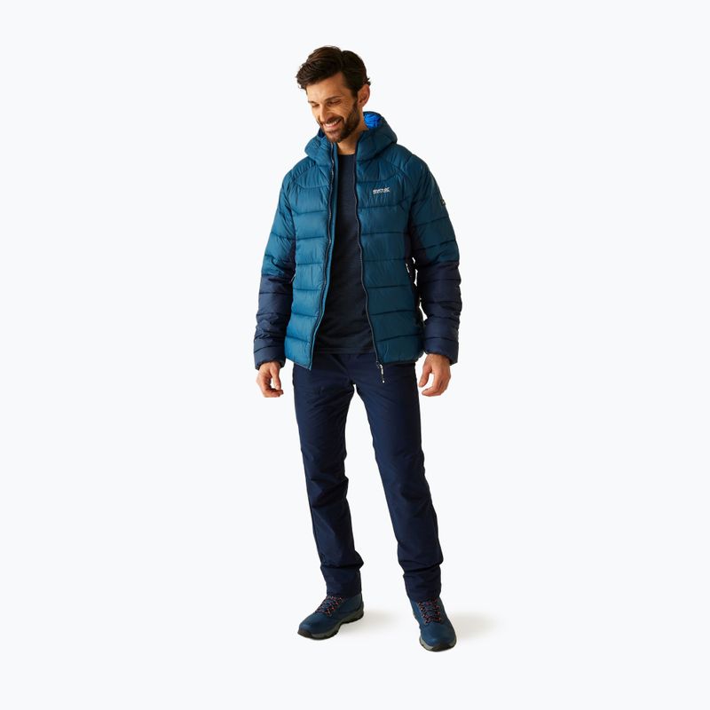 Férfi bélelt dzseki REGATTA Hooded Dalent moonlight denim/navy 2