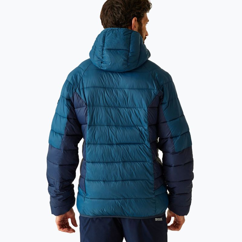 Férfi bélelt dzseki REGATTA Hooded Dalent moonlight denim/navy 3