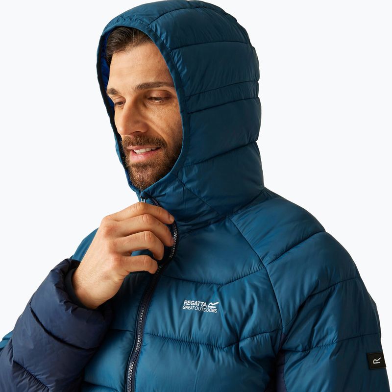 Férfi bélelt dzseki REGATTA Hooded Dalent moonlight denim/navy 4