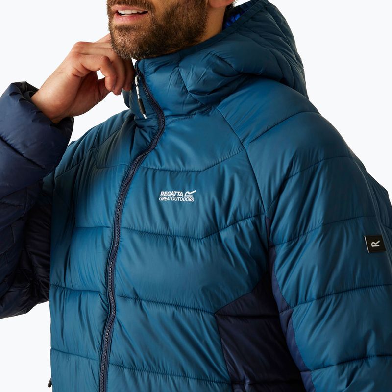 Férfi bélelt dzseki REGATTA Hooded Dalent moonlight denim/navy 5