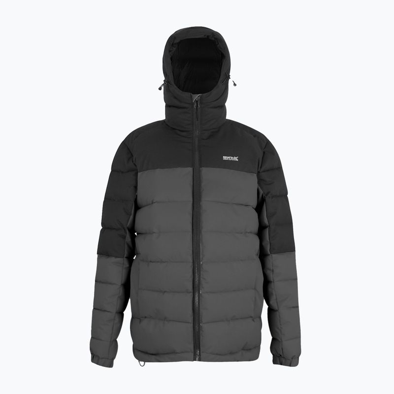 Férfi bélelt dzseki REGATTA Aldthron ash/black 8
