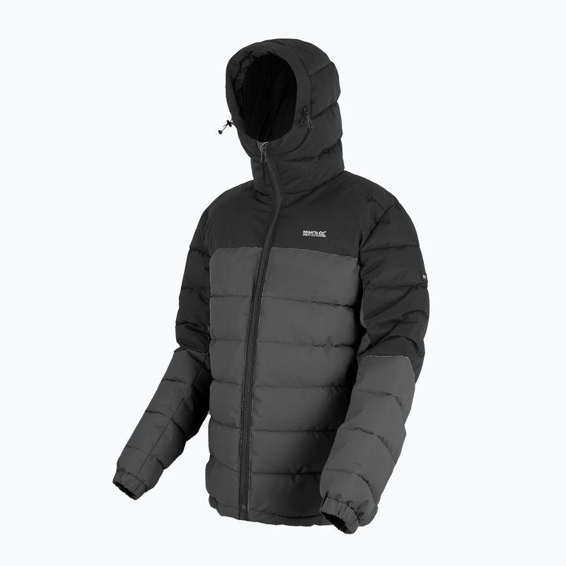 Férfi bélelt dzseki REGATTA Aldthron ash/black 10