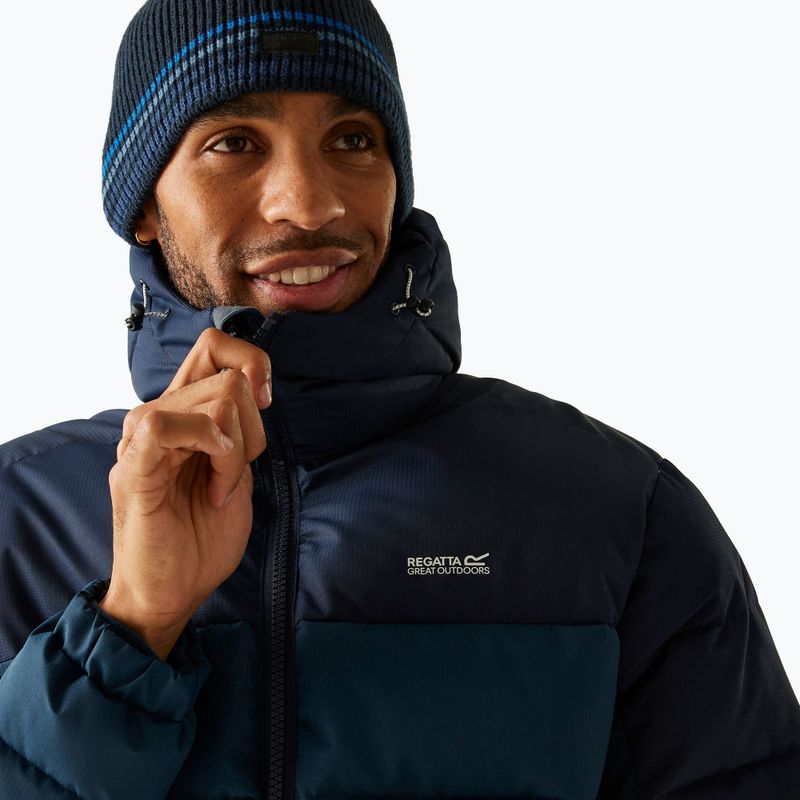 Férfi bélelt dzseki REGATTA Aldthron moonlight denim/navy 4