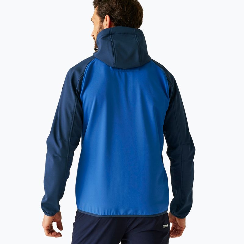 Férfi softshell dzseki REGATTA Arec III snorkel blue/moonlight denim 3