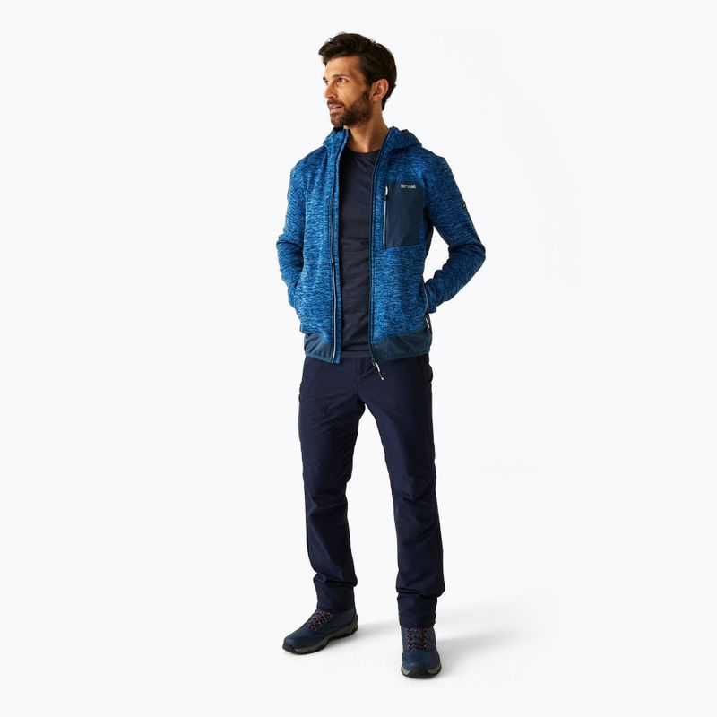 Férfi pulóver REGATTA Alven snorkel blue/moonlight denim 2