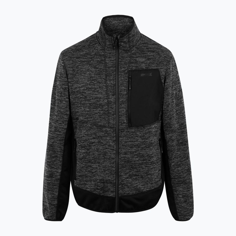 Férfi pulóver REGATTA Baslinn ash marl/black 5