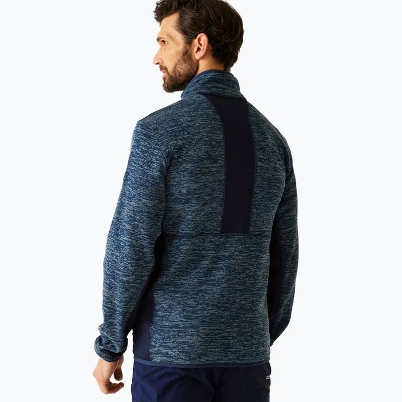 Férfi pulóver REGATTA Baslinn moonlight denim marl/navy 3